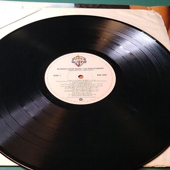 Rod Stewart Blondes Have More FunVinyl Record - Picture 7 of 10